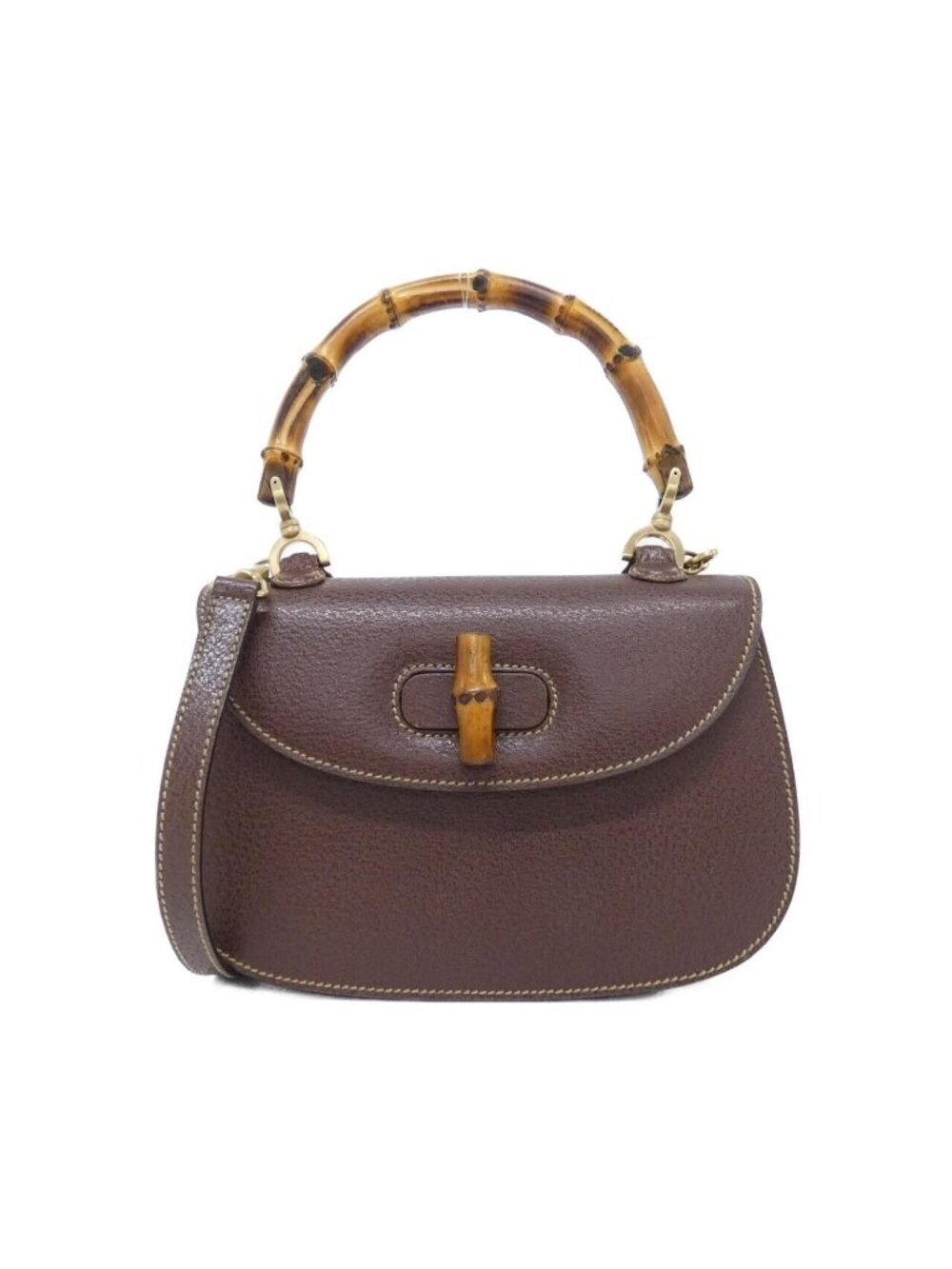 Gucci Vintage Bag Handbag Brown